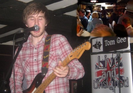 Tom Gee live music in Bingley West Yorkshire